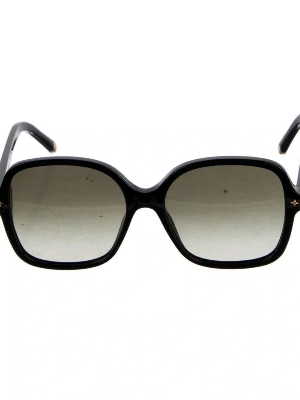 Black Oversized Square Sunglasses - Louis Vuitton
